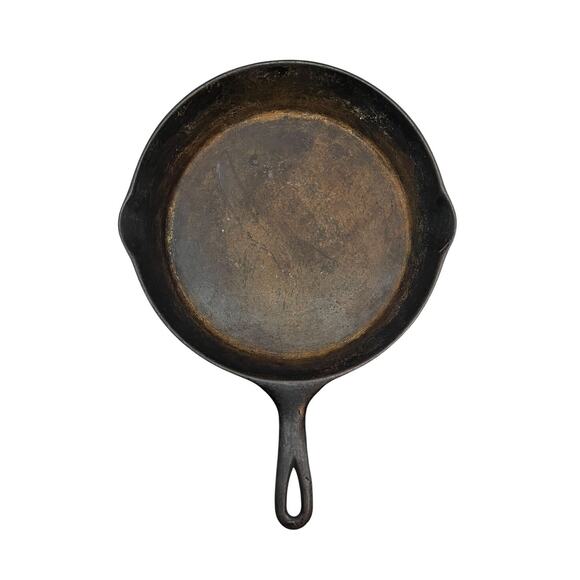 Vintage No 8 Wagner Sidney 0 Cast Iron Fry Pan Skillet 10" Heat Ring - Picture 9 of 9